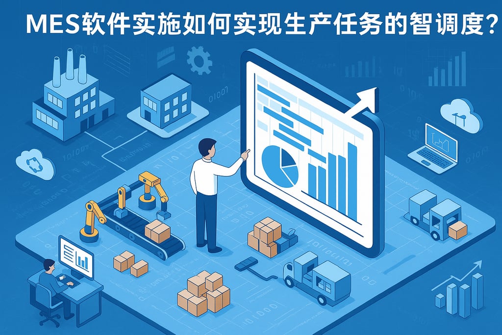 MES 软件实施如何实现生产任务的智能调度？